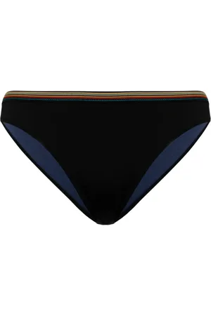 Paul Smith Gestricktes Bikinihöschen mit Streifen