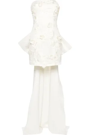 ROTATE Kleid mit Blumenmuster