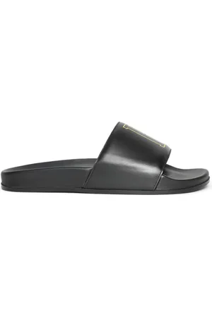 Rhude Pantoletten mit Logo-Print