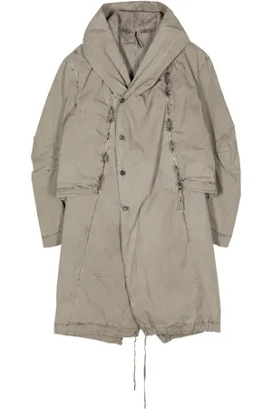MASNADA Kapuzenparka im Layering-Look