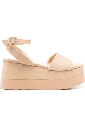 Paloma Barceló Mairena Flatform-Sandalen