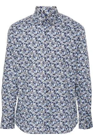 Karl Lagerfeld Hemd mit Blumen-Print