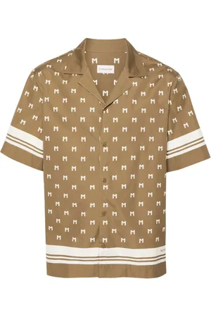 Moncler Hemd mit Monogramm-Print