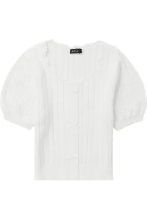 tout a coup Cardigan mit Zopfmuster