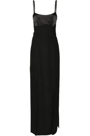RXQUETTE Nostalgia Maxikleid mit rundem Ausschnitt