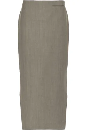 Givenchy Wollrock mit asymmetrischem Saum
