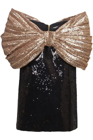 Balmain Minikleid mit Pailletten