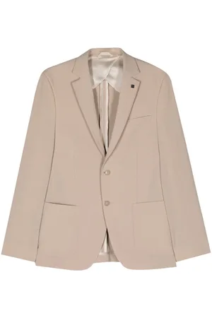 Karl Lagerfeld Einreihiges Seersucker-Sakko