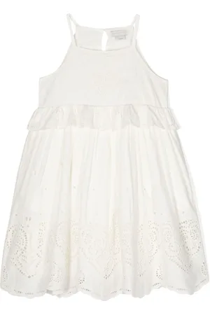 Stella McCartney Kleid mit Lochstickerei