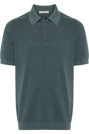 Circolo Strukturiertes Poloshirt