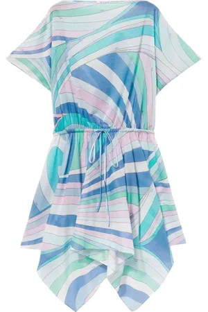 Puccini Minikleid mit Iride-Print