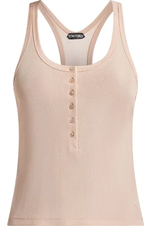 Tom Ford Geripptes Trägershirt