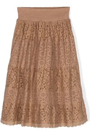 Twin-Set Kleid mit Blumenspitze