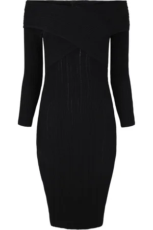 VERONICA BEARD Schulterfreies Soraya Midikleid