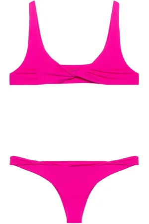 The Attico Bikini mit gummiertem Logo
