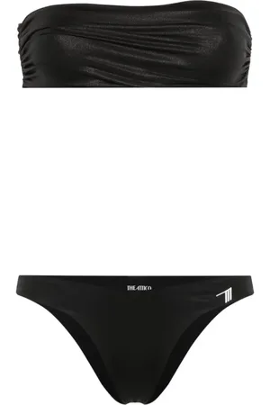 The Attico Bikini mit gummiertem Logo