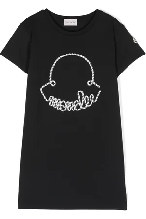 Moncler Kleid mit Logo-Applikation