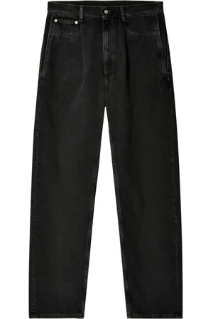 Hed Mayner Straight-Leg-Jeans mit Bundfalten