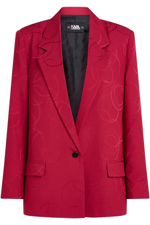 Karl Lagerfeld Blazer mit Jacquardmuster