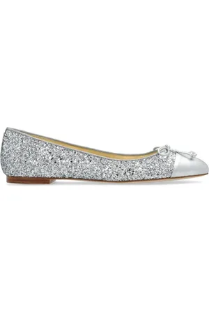SOPHIA WEBSTER Pirouette Ballerinas in Glitter-Optik