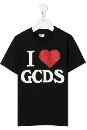 GCDS T-Shirt mit Logo-Print