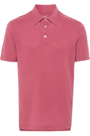 FEDELI Poloshirt aus Pikee