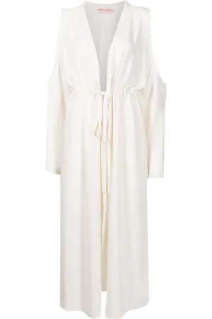Olympiah Schulterfreies Jussi Midikleid