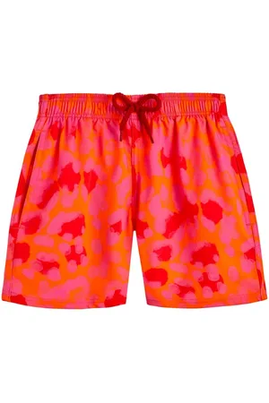 Vilebrequin Badeshorts mit abstraktem Print