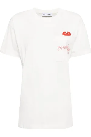 JOSHUA SANDERS T-Shirt mit Krabbenstickerei