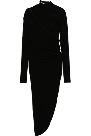 CHRISTOPHER ESBER Asymmetrisches Maxikleid mit Drapierung