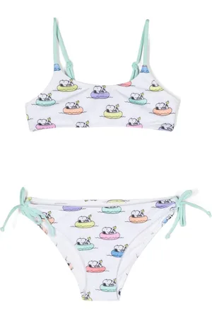 MC2 SAINT BARTH Bikini mit Cartoon-Print