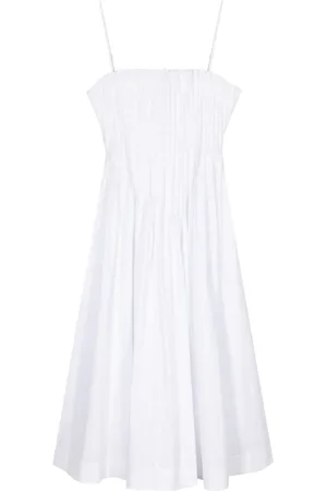 Staud Bella Popeline-Kleid