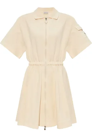 Moncler Kleid mit Logo-Applikation