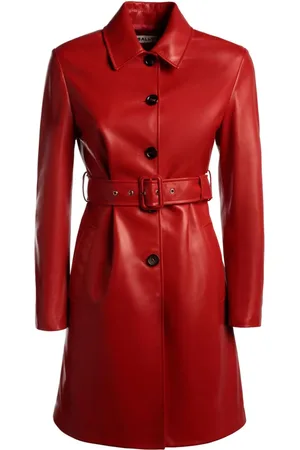 Bally Mantel aus strukturiertem Nappaleder