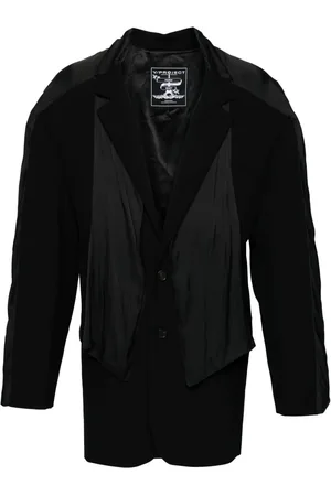 Y / PROJECT Einreihiger Blazer mit Schaldetail