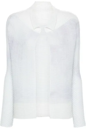 Issey Miyake Cardigan mit Ombré-Effekt