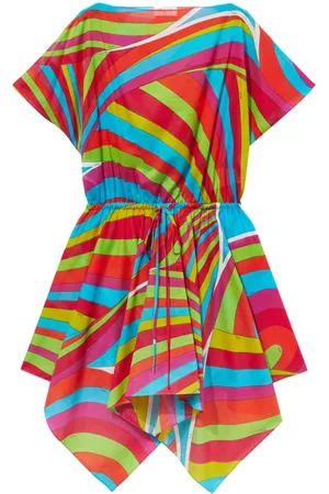 Puccini Minikleid mit Iride-Print