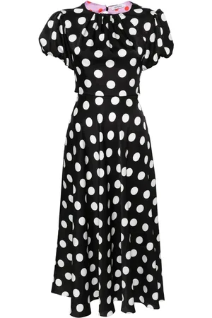 Parlor Midikleid mit Polka Dots