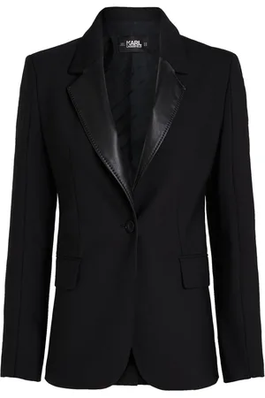 Karl Lagerfeld Blazer mit geschlitzten Ärmeln