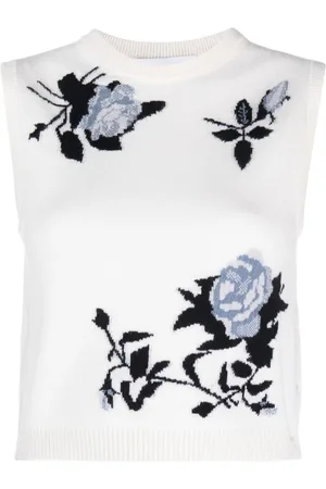 Thom Browne Oberteil mit Blumenmuster