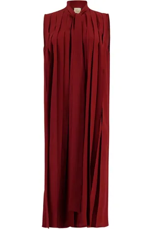 Paula Seidenkleid mit Falten
