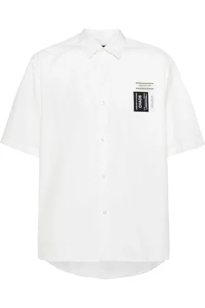 UNDERCOVER Hemd mit Logo-Patch