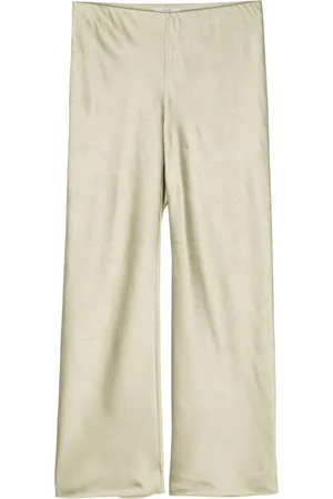 Vince High-Waist-Hose in Satinoptik