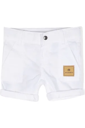 Aigner Shorts mit Logo-Patch