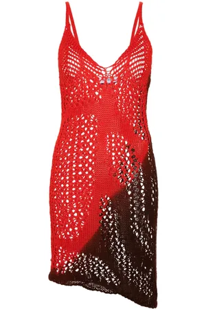 The Attico Ärmelloses Strickkleid