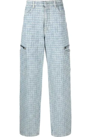 Givenchy Weite Jeans mit 4G-Prägung