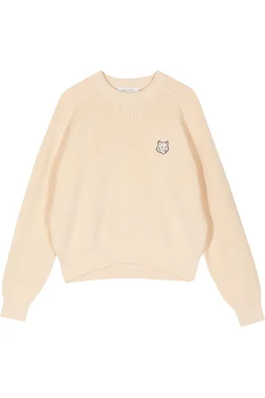 Maison Kitsuné Pullover mit Fuchs-Patch