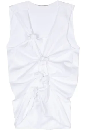 Gauchere Gerafftes Top