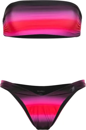 The Attico Bikini mit Farbverlauf-Optik
