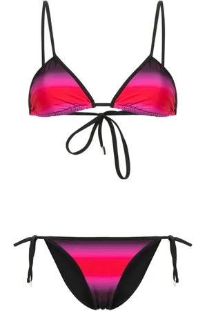The Attico Bikini mit Farbverlauf-Optik